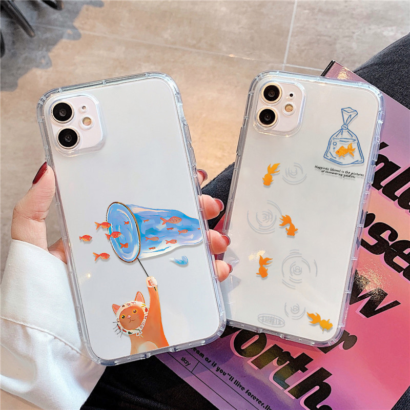 Phone Cases Xr - Coque de téléphone transparente en Silicone