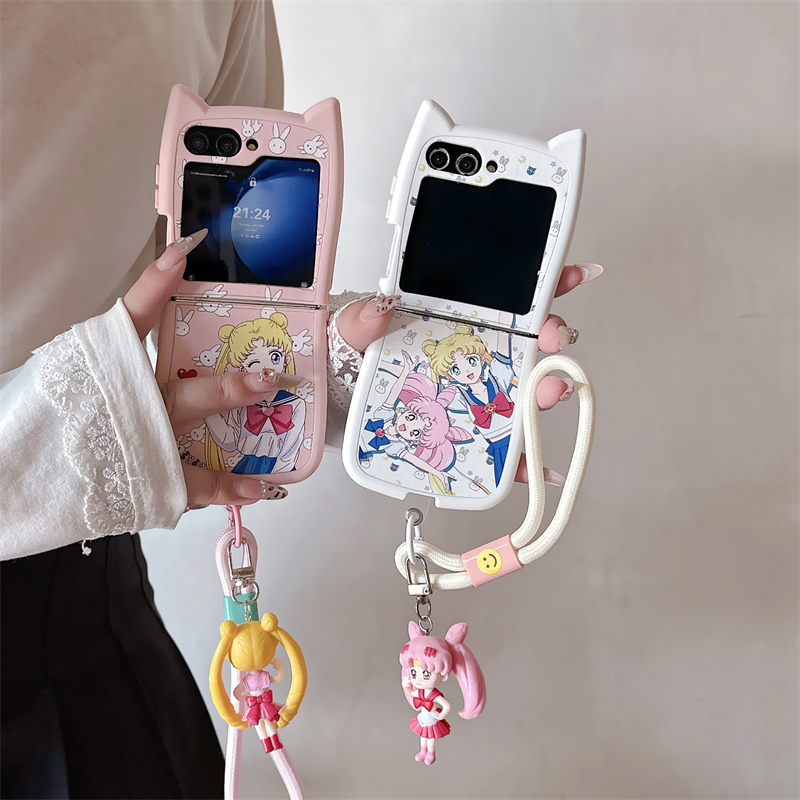 Phone Cases Z Flip 6 - Coque de téléphone mignonne de dessin