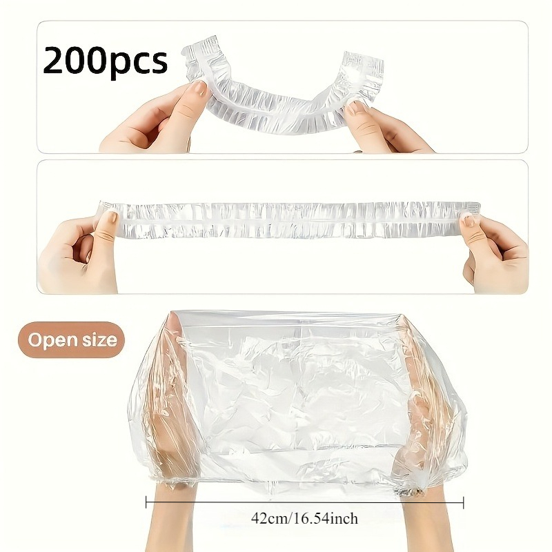 Phone Cases Websites - 200 couvre-chaussures jetables en plastique, imperméables