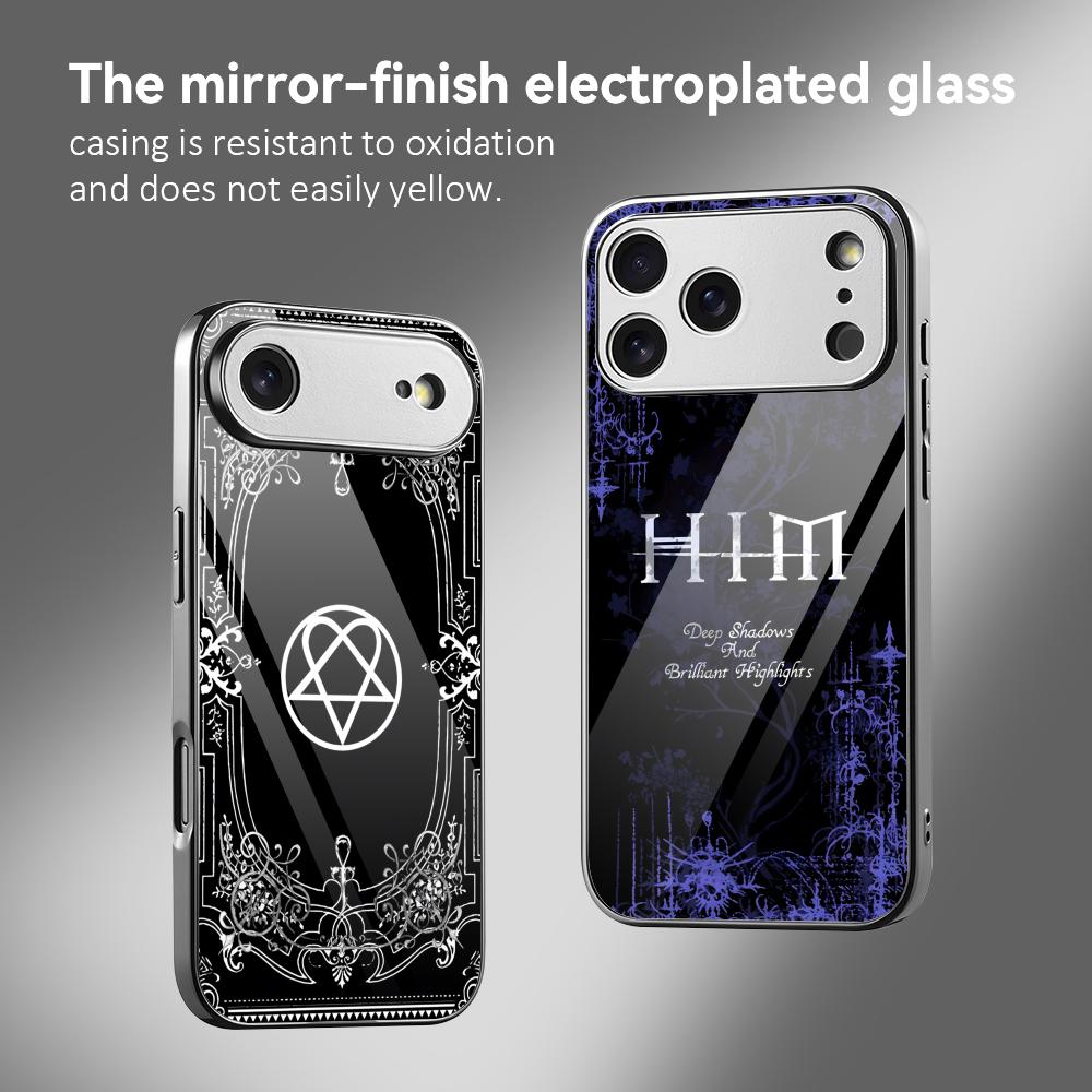 Phone Cases For Iphone 15 - Coque de téléphone antichoc en métal