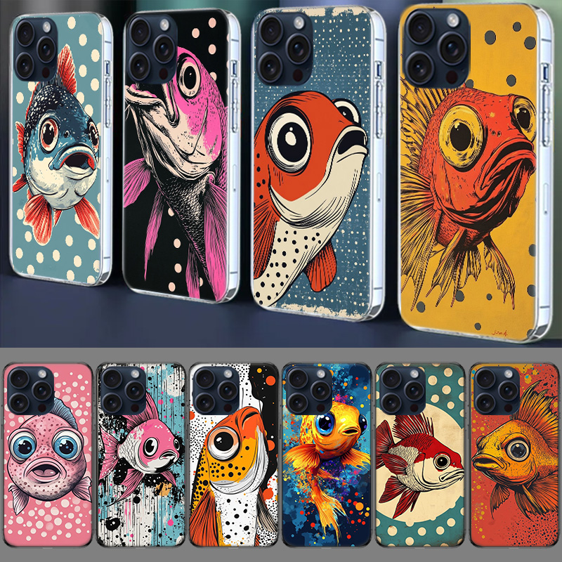 Phone Cases Drawing Ideas - Coques de téléphone transparentes avec motifs