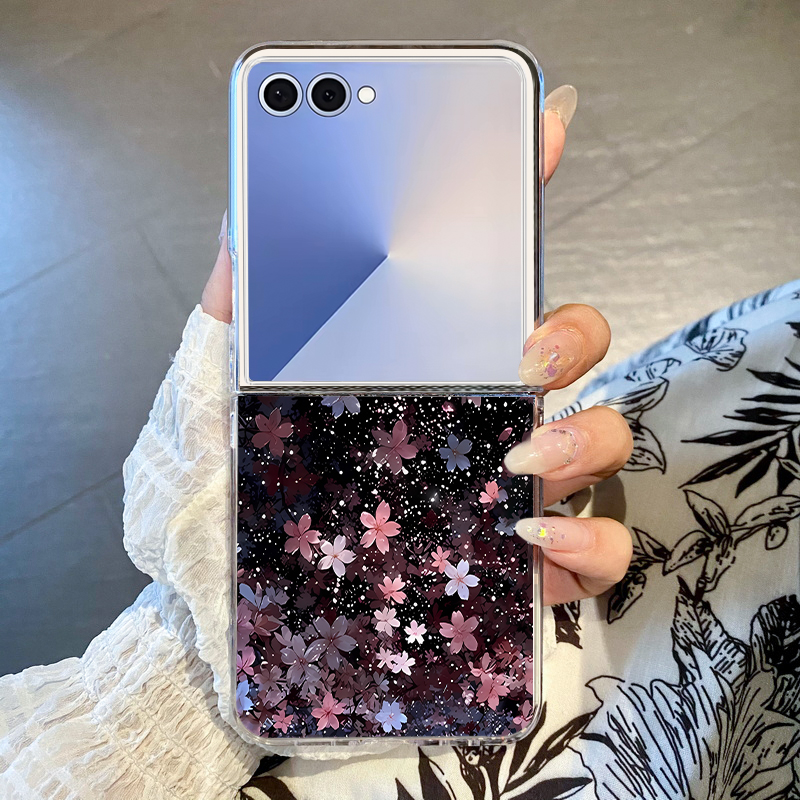 Phone Cases Z Flip 6 - Coque de téléphone en fleurs de