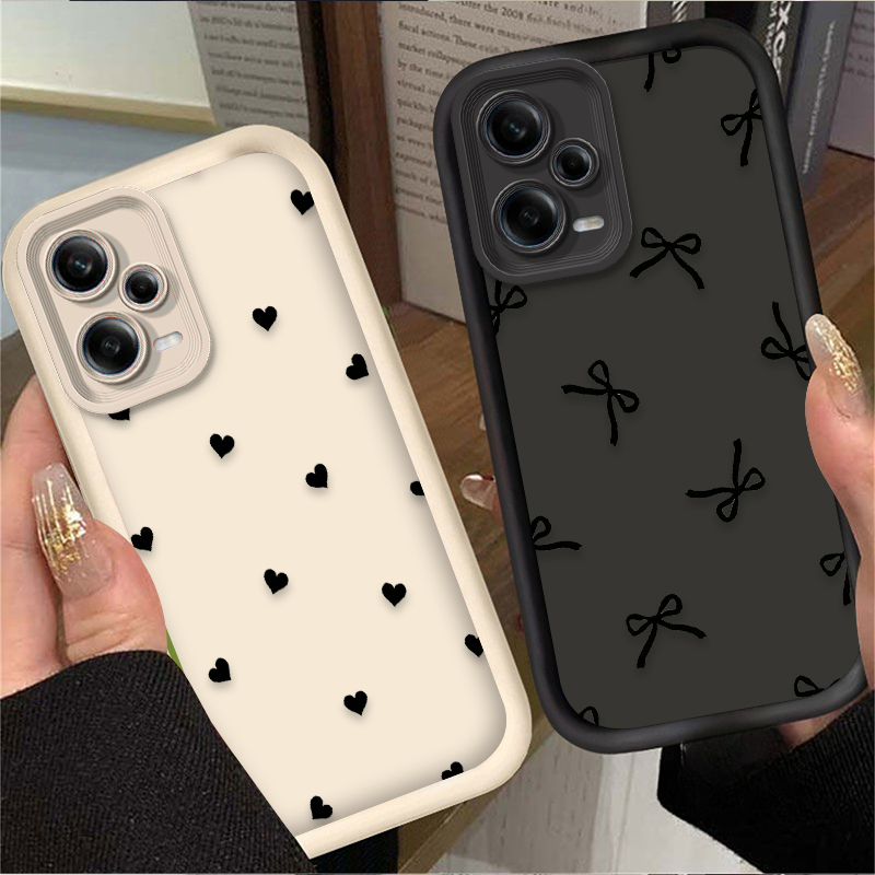 Phone Cases Xiaomi 14 - Coque de téléphone noire avec nœud