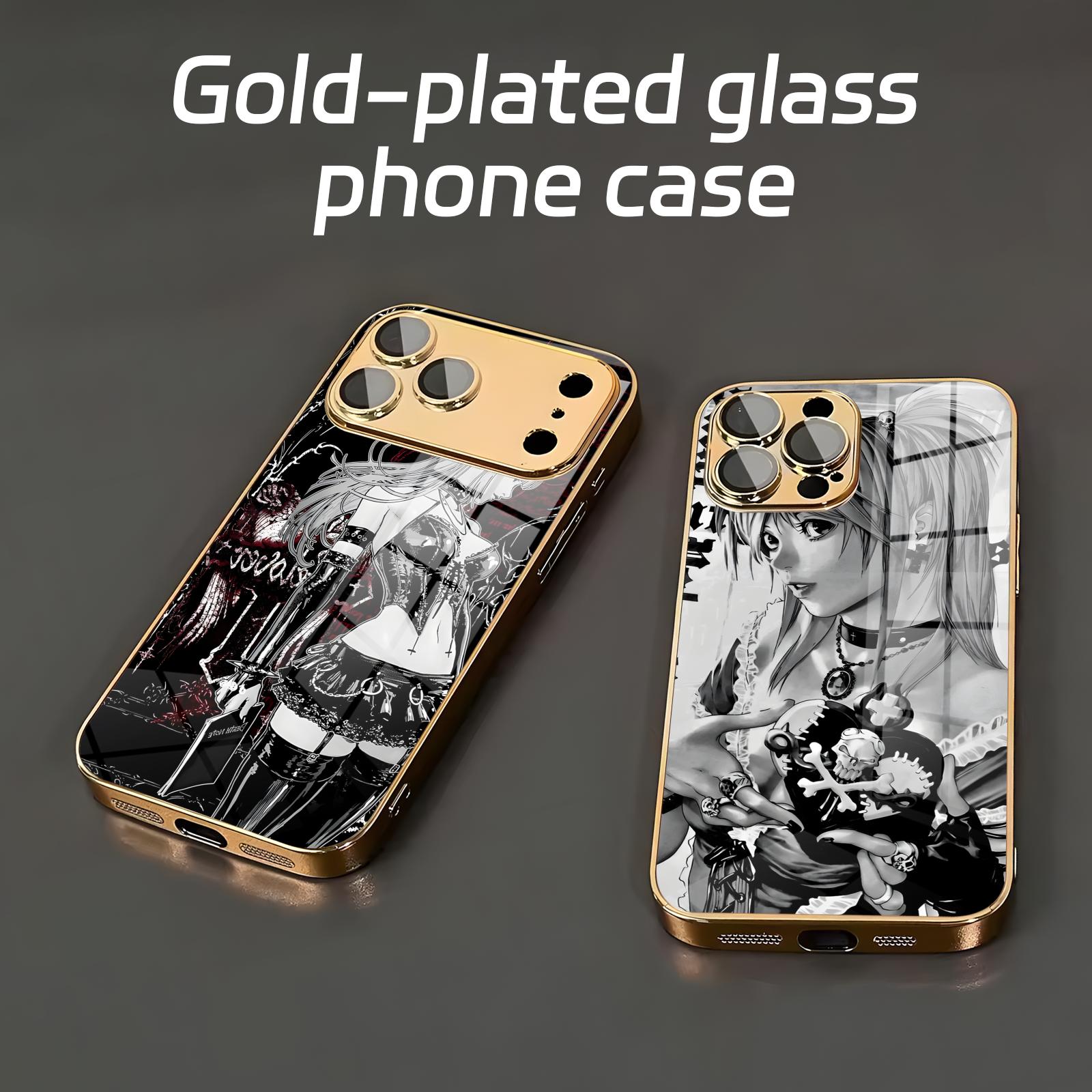 Phone Cases Japanese - Coque de téléphone en verre électroplaqué