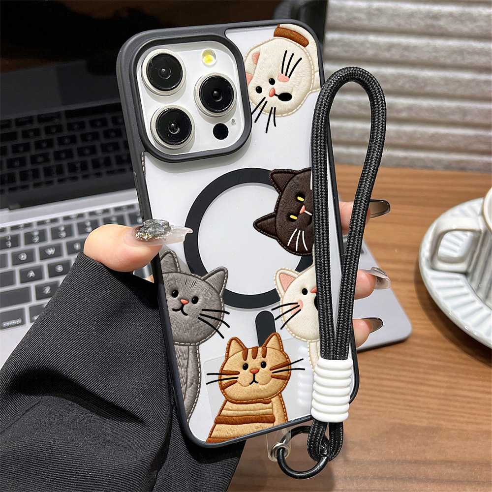Phone Cases For Iphone 15 - Coque de téléphone mignonne avec fausse