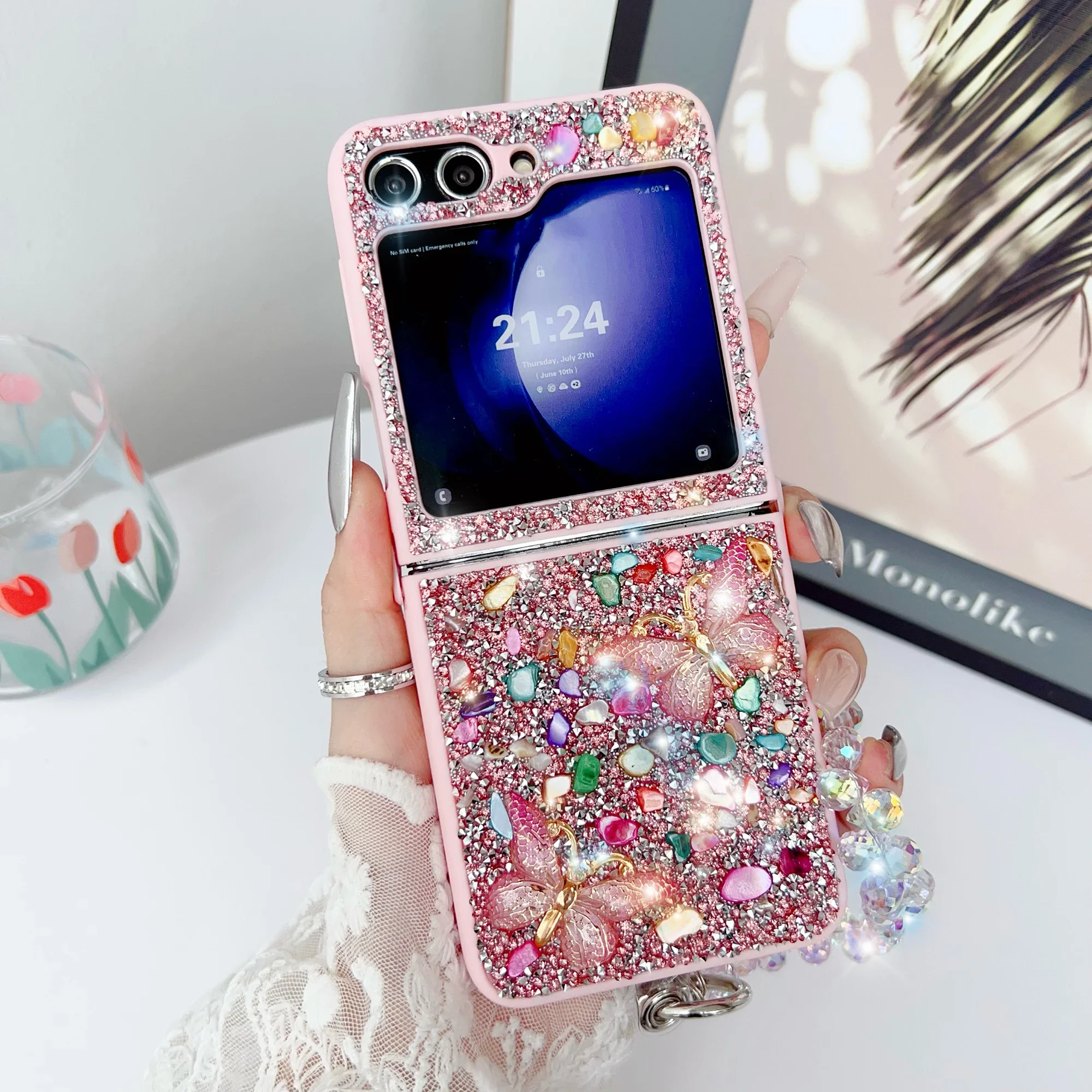 Coque de téléphone à paillette - Phone Cases Z Flip 6 avis et prix