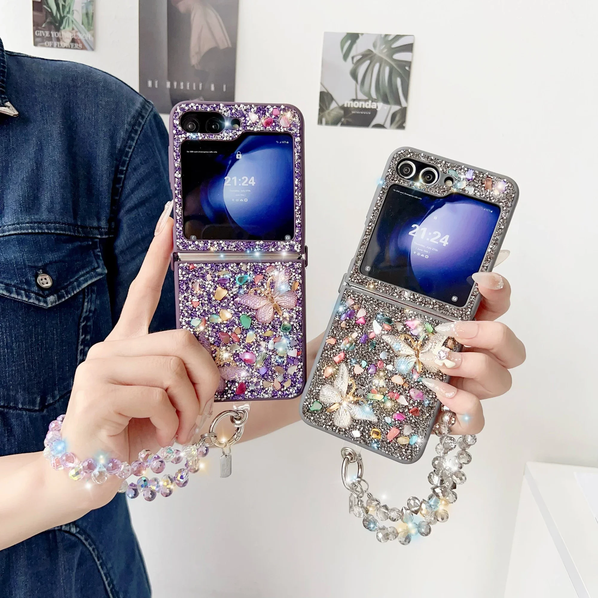Coque de téléphone à paillette - Phone Cases Z Flip 6 avis et prix