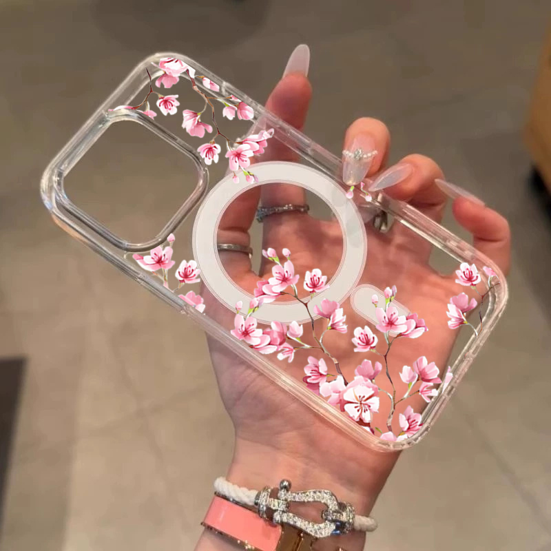 Coque de luxe rose à fleurs IN - Phone Cases Luxury avis et prix